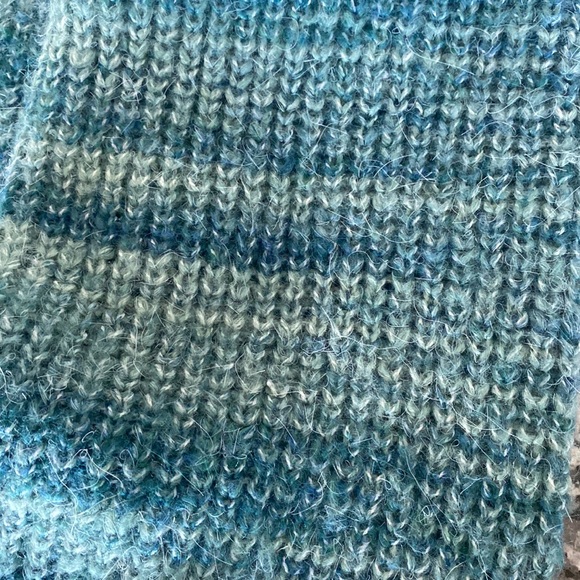 Old Navy blue turquoise green cardigan - Picture 7 of 7